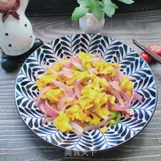 土鸡蛋洋葱的做法步骤：7