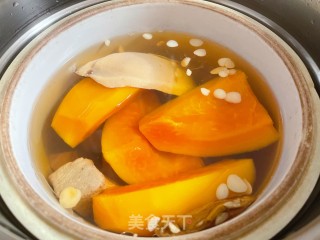 木瓜海螺炖瘦肉的做法步骤：5