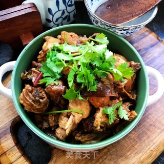 麻辣鸡块炖松茸的做法步骤：13