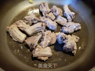 豆角干烧排骨的做法步骤：8