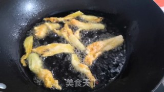 香酥南瓜花（妈妈的味道）的做法步骤：4