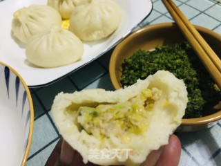 大肉南瓜灌汤包子的做法步骤：14