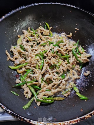 辣椒炒肉的做法步骤：6