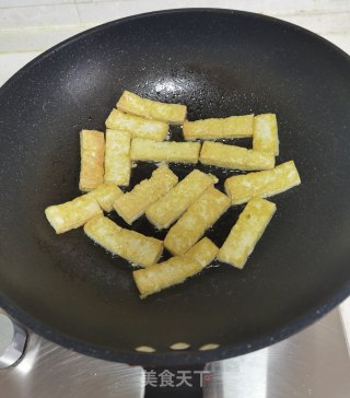 糖醋脆皮豆腐的做法步骤：6