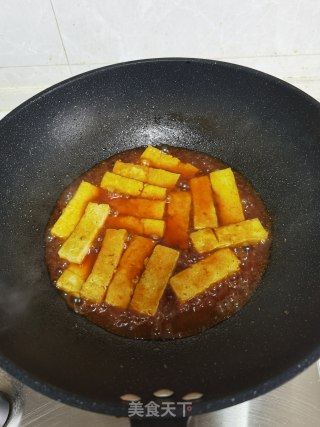 糖醋脆皮豆腐的做法步骤：10