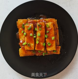 糖醋脆皮豆腐的做法步骤：12