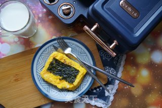 午餐肉蛋饼的做法步骤：7