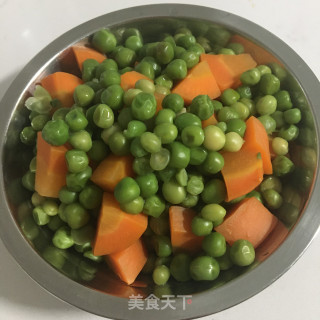虾仁炒豌豆的做法步骤：3