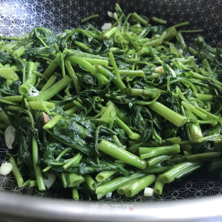 茶油炒空心菜的做法步骤：7