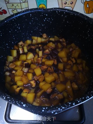 香菇炖土豆的做法步骤：9