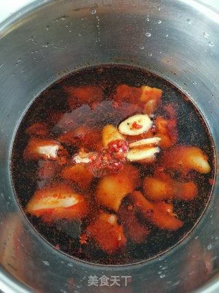 香辣黄豆炖猪蹄的做法步骤：4