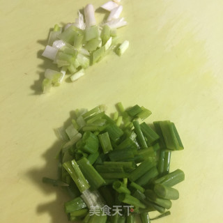 肉丝年糕汤的做法步骤：3