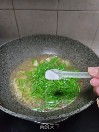 韭菜面片汤的做法步骤：6