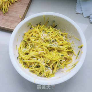 虾皮南瓜饼的做法步骤：5