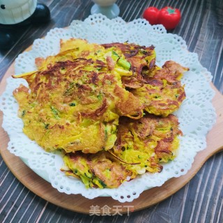 虾皮南瓜饼的做法步骤：9