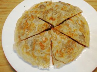 不需揉面5分钟搞定的早餐～手抓酱香饼的做法步骤：5
