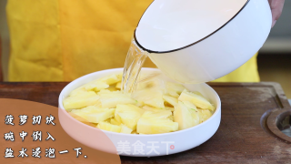 菠萝咕噜肉的做法步骤：2