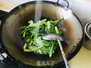 蒜香小油菜的做法步骤：4