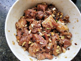豆豉蒸排骨的做法步骤：7
