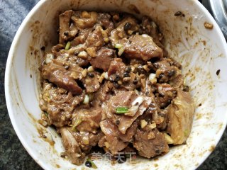 豆豉蒸排骨的做法步骤：9