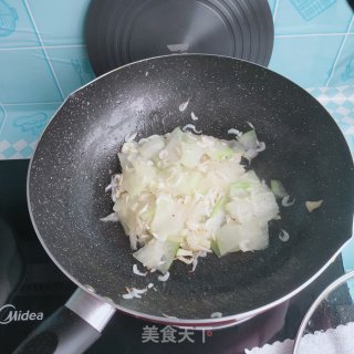 虾皮炒冬瓜的做法步骤：10