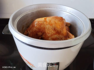 电饭锅盐焗豉油鸡的做法步骤：4