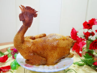 电饭锅盐焗豉油鸡的做法步骤：7