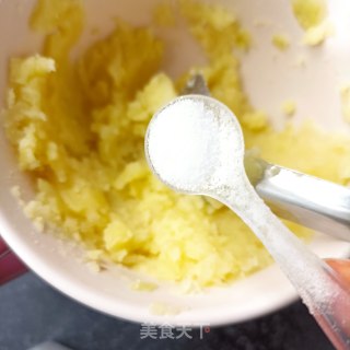 培根煎土豆泥的做法步骤：3