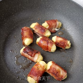 培根煎土豆泥的做法步骤：12