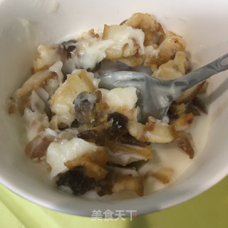 肉片炒木耳腐竹的做法步骤：5