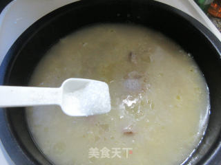肉骨双米粥的做法步骤：8