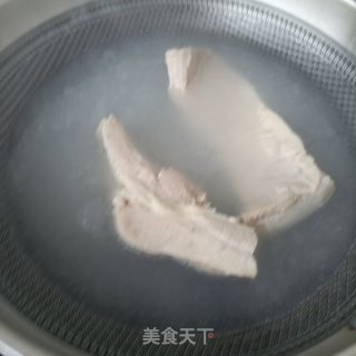 韭苔回锅肉的做法步骤：6