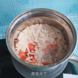 豆腐面筋蔬菜汤的做法步骤：7