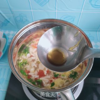 豆腐面筋蔬菜汤的做法步骤：12