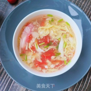豆腐面筋蔬菜汤的做法步骤：14