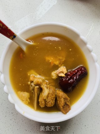 菌菇排骨汤的做法步骤：6