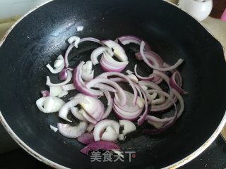 洋葱豇豆炒肉丝的做法步骤：6
