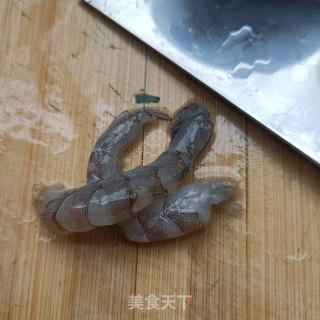 红薯叶虾仁蛋饼的做法步骤：10