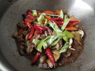 鸡枞菌炒肉丝的做法步骤：10