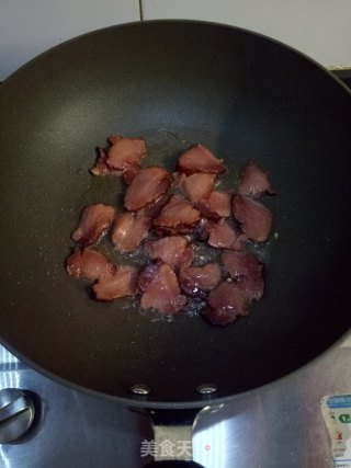 腊肉焖饭的做法步骤：2