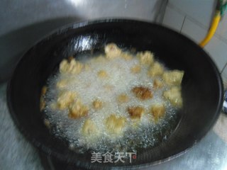 焦熘丸子的做法步骤：8