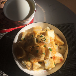 鸡蛋香煎馒头的做法步骤：10