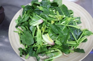 蚝油牛肉菠菜粉丝的做法步骤：3