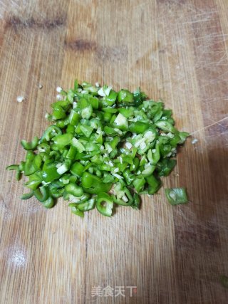 线椒煎饼的做法步骤：2