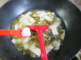 咸菜肉丝冬瓜汤的做法步骤：6