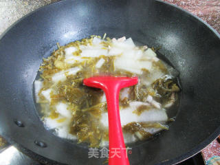 咸菜肉丝冬瓜汤的做法步骤：8