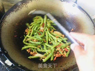 干煸四季豆的做法步骤：8