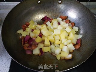 孜然土豆的做法步骤：6