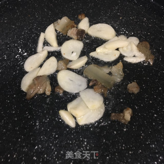 杏鲍菇炒白菜的做法步骤：3