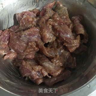牛肉青菜汤面的做法步骤：2